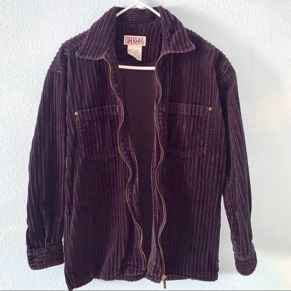 Bill Blass Jeans Purple Blue Corduroy 